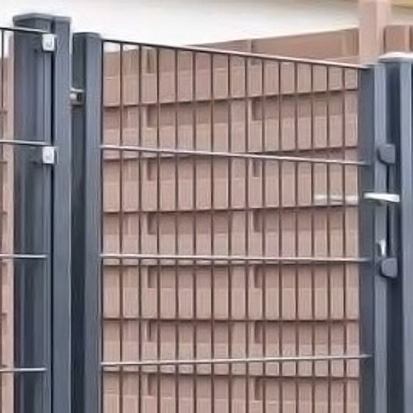 Gartentür Doppelstabmatten Zaun 1m 1,25m  1,50m